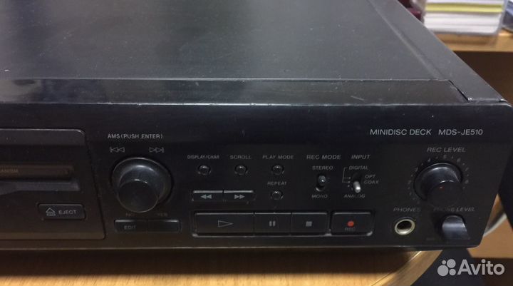 Минидиск Sony MDS-JE510