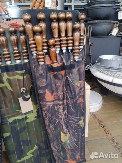 Набор шампуров в чехле