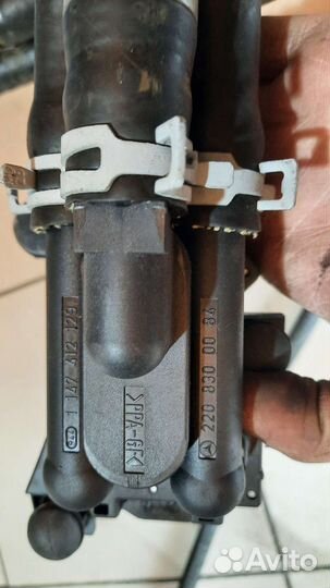 Клапан печки на мерседес w220 w221