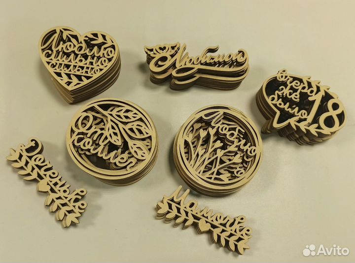 Топперы в торт/цветы, оптом