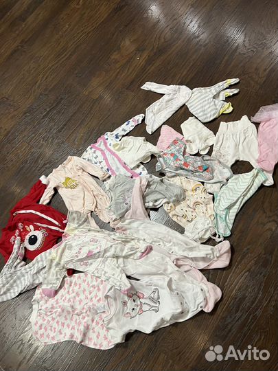Детские вещи пакетом для девочек