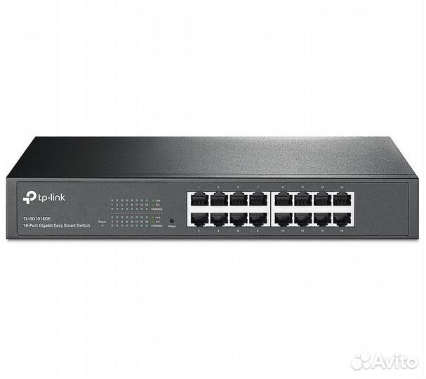 Коммутатор TP-Link TL-SG1016DE управляемый
