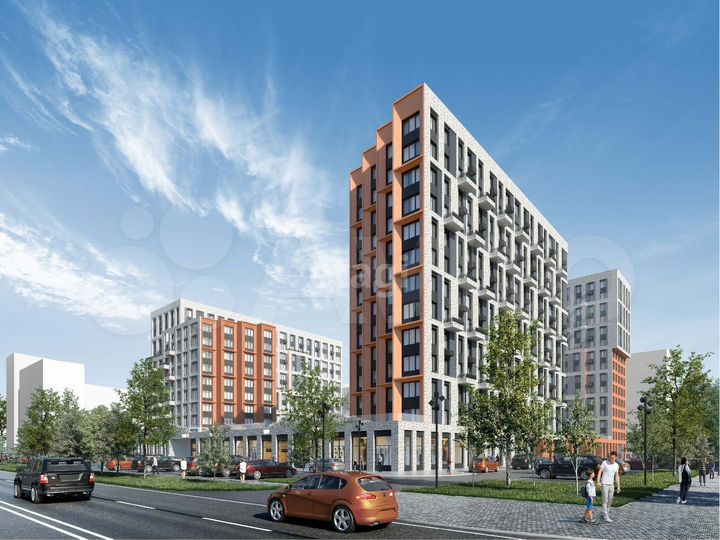 4-к. квартира, 79,8 м², 3/15 эт.