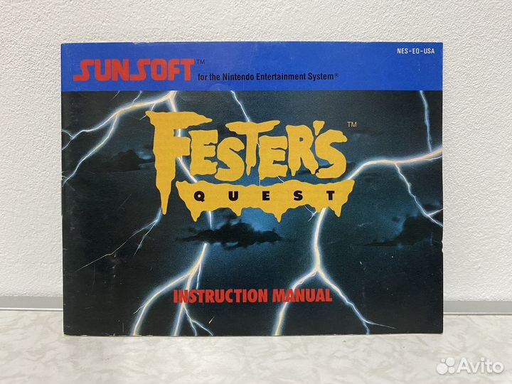 Видеоигра - Fester's Quest (NES)