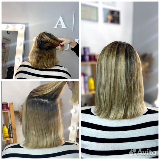 Ботокс, Кератиновое выпрямление волос