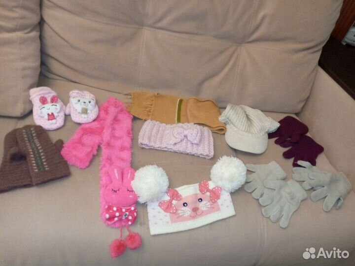 Перчатки шарфы варежки пакетом