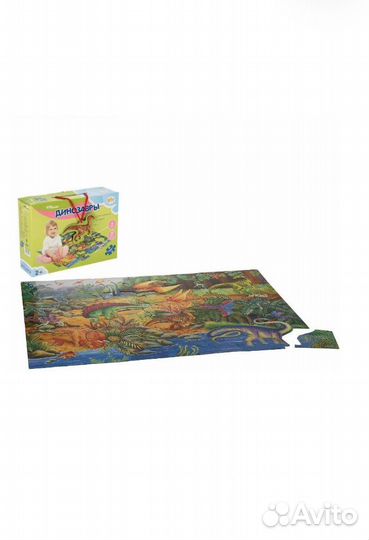 Напольный макси-пазл