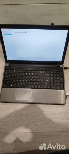 Ноутбук Acer aspire