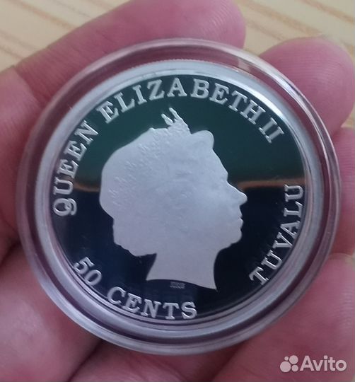 Монета серебро год Змеи 2013 Лунный календарь