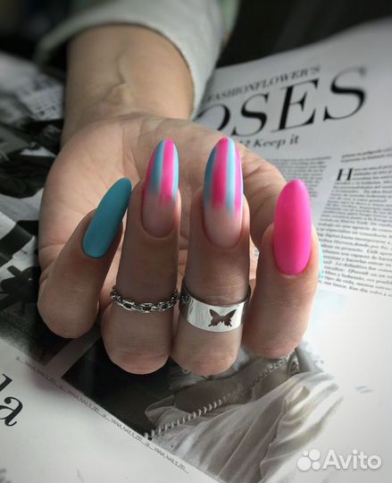 Маникюр гель-лак и наращивание ногтей