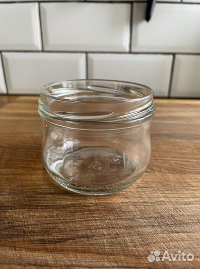 Банка стекляная 0.25л