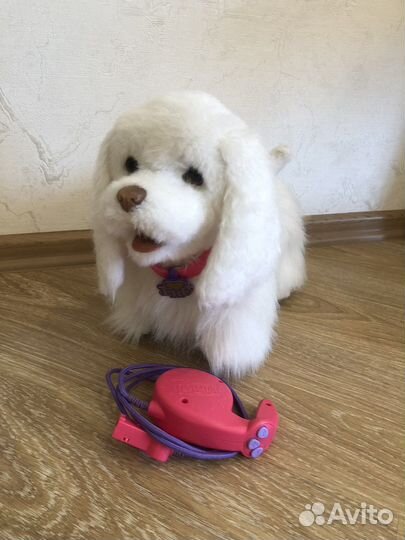 Furreal friends собака щенок go-go