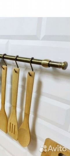 Рейлинг для кухни бронза (новый)