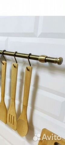 Рейлинг для кухни бронза (новый)