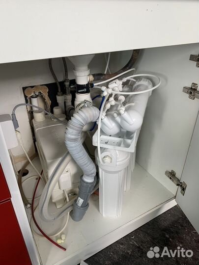 Установка систем водоочистки (обратный осмос)