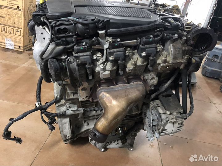 Двигатель 276 3.5 4 matic Мерседес