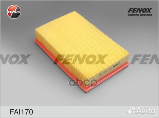 Фильтр воздушный Fenox FAI170 FAI170 fenox