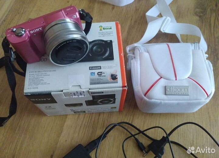 Sony Alpha 5000 Kit полный комплект +