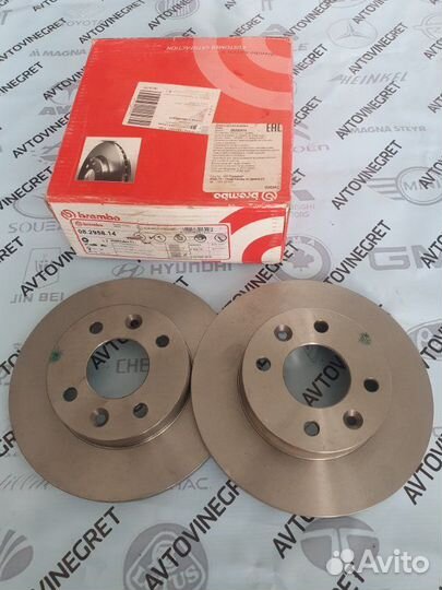 Диски тормозные Renault Logan Brembo за штуку нов