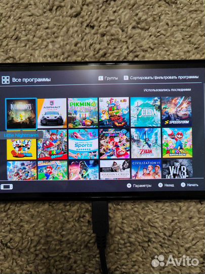 Nintendo switch oled 64 гб+128