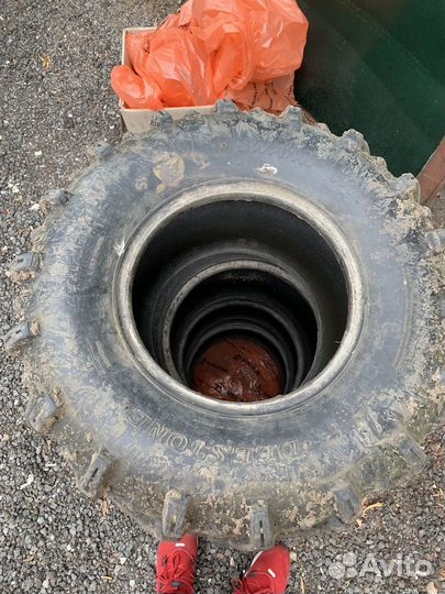 Шины для квадроцикла 27/12 Deestone swamp witch