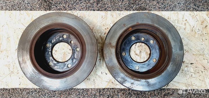 Тормозные диски зад комплект BMW E46