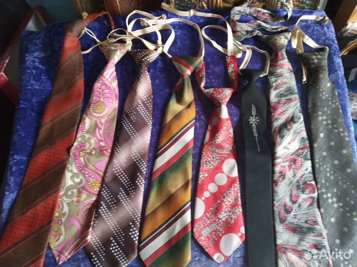 СССР ретро Галстуки 70-80х