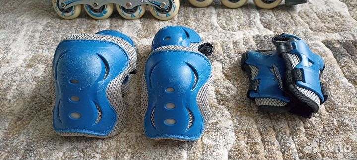 Роликовые коньки детские раздвижные