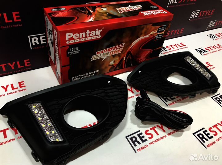 Ободки туманок Honda Fit