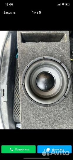 Сабвуфер 12 и моноблок