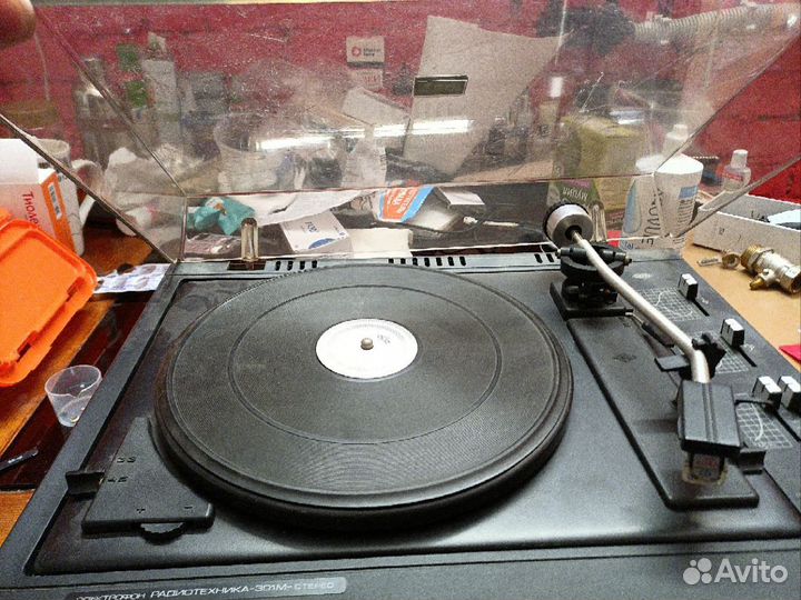 Электрофон радиотехника 301м и S30-A Пластинки