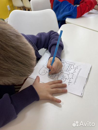 Развивающие занятия, развитие детей 3-4, 4-5 лет