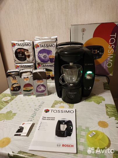 Капсульная кофемашина bosch tassimo
