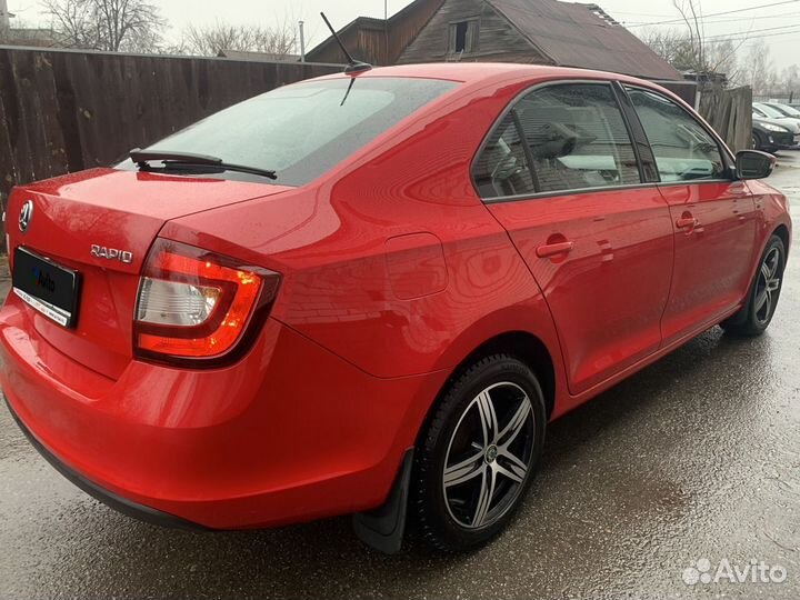 Skoda Rapid 1.6 МТ, 2018, 48 300 км