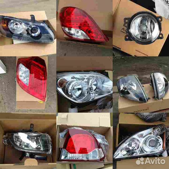 Монтажный набор фары правый перед для fiat stilo