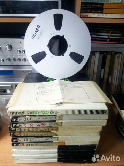 Магнитная лента - копии мастер-лент 2/38, запись