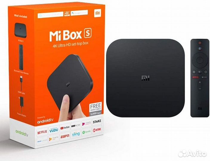Android TV приставка Mi Box S