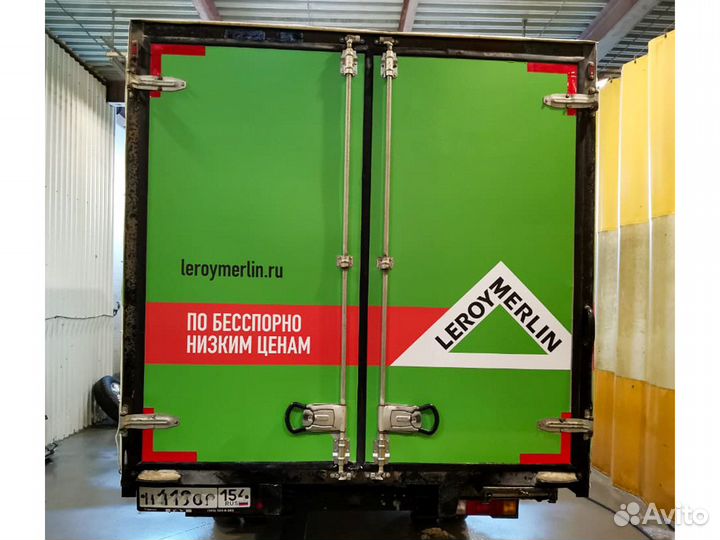 Брендирование грузовых и легковых авто