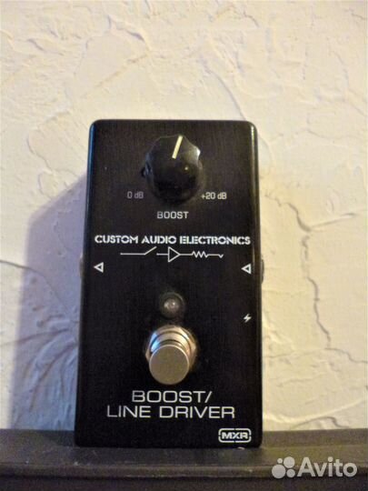 Гитарные педали Dunlop (MXR Boost/Line Driver)