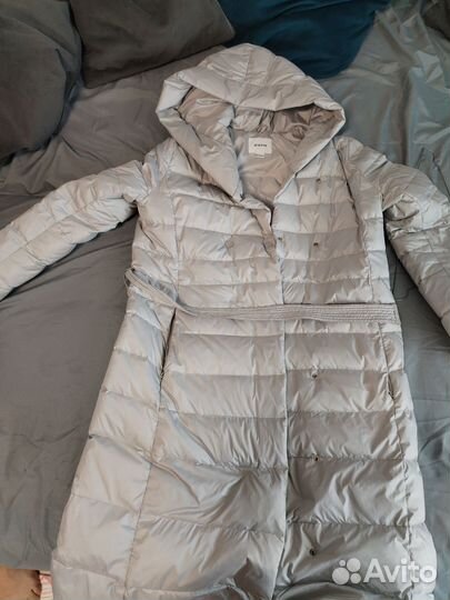 Пуховик женский демисезонный длинный