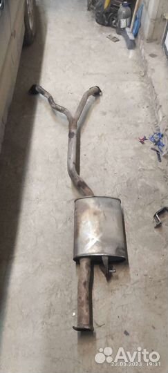 Глушитель Santa Fe 2 центральная часть