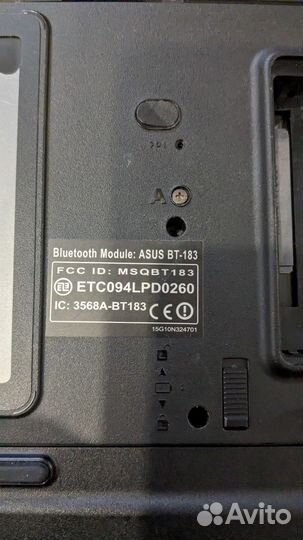 Ноутбук asus A7SV (на запчасти)