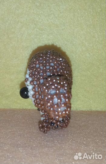 Амигуруми из бисера (чебурашка)