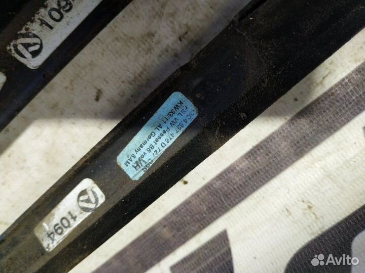 Бархотки стекол Volkswagen Passat B7 1.4 caxa 2011