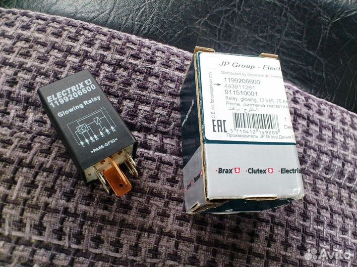 Реле накаливания/блок управления свечей накала ваг