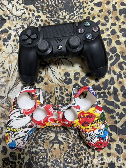 Оригинальный геймпад ps4 и зарядные устройства