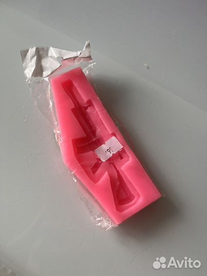 Силиконовый молд автомат ружье