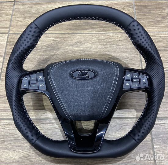 Руль vesta с обогревом анатомический