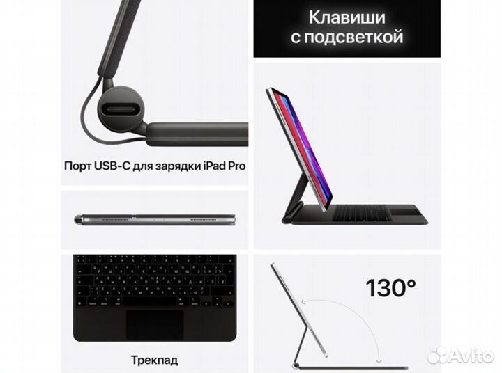 Клавиатура для iPad Apple Magic Keyboard iPad