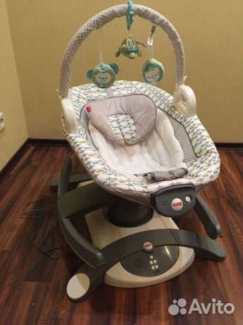 Электрокачели 2 в 1 fisher price
